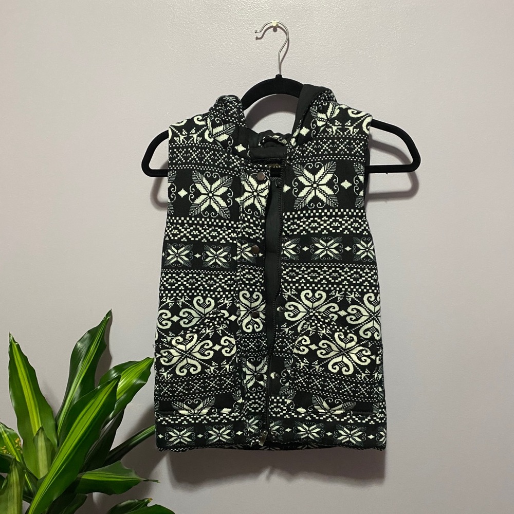 Button Up Vest Jacket